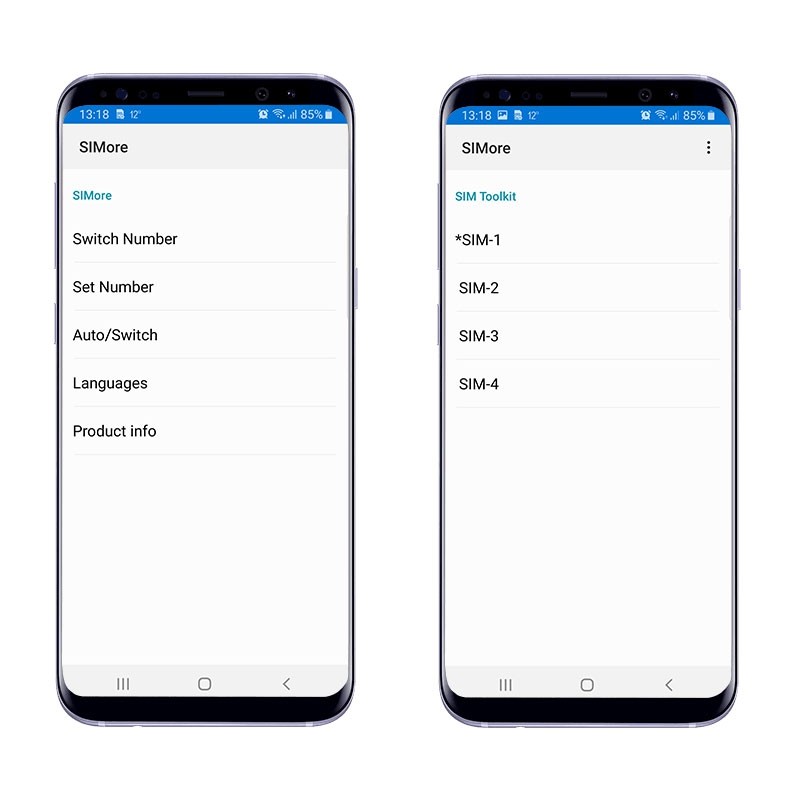 Vierfach multi dual sim adapter android für galaxy Note 10+