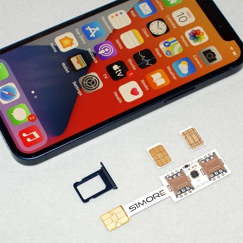 Dual SIM adapter fuer iPhone 12 Mini