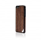 Protective bumper case for iPhone SE, 5 and 5S - Alloy X Wood Black