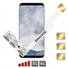Galaxy S8+ Dreifach Dual SIM karten android adapter für Samsung Galaxy S8+