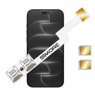 iPhone 18 Pro Dual-SIM-Adapter für 2 physische SIM-Karten Speed ZX-Twin 18 Pro