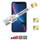 iPhone XR Dual SIM karte adapter SIMore Speed Xi-Twin XR