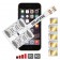 WX-Five 6 Plus Schutzhülle adapter 5 SIMs multi doppel SIM karte für iPhone 6 Plus