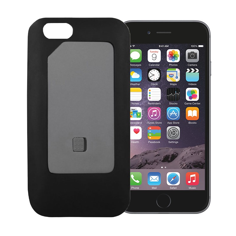 SIM2Be Case 6 Adattatore doppia schede SIM 3G 4G per iPhone 6