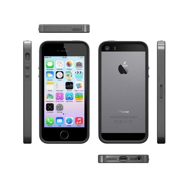 Alloy X Mono Space Grey - iPhone SE, iPhone 5 and iPhone 5S protective bumper