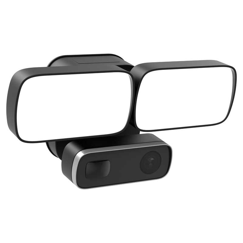 Security camera HD Wi-Fi waterproof floodlight LED spotlight, two way audio, PIR motion detection, Alarm siren, real time monitoring from your smartphone