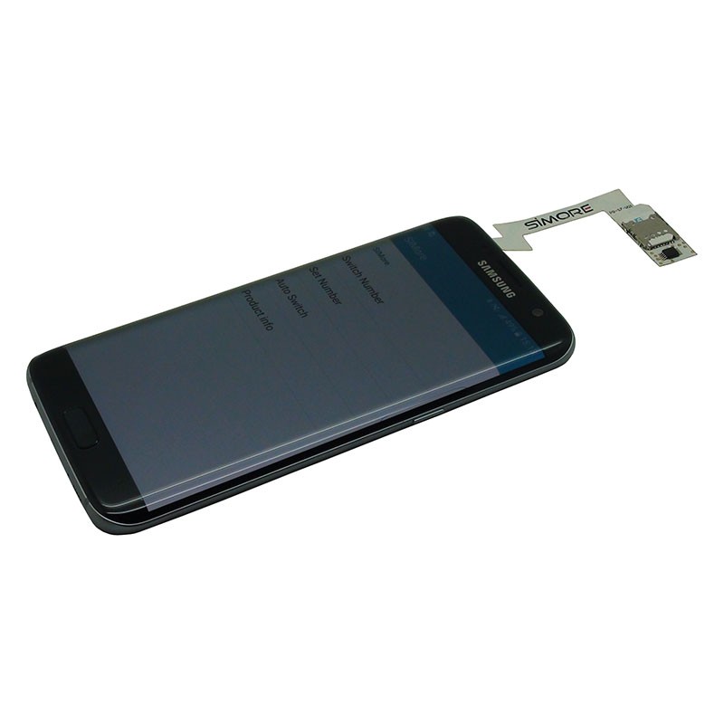 ZX-Twin Adattatore Dual SIM 3G 4G per Samsung Galaxy S7 Edge