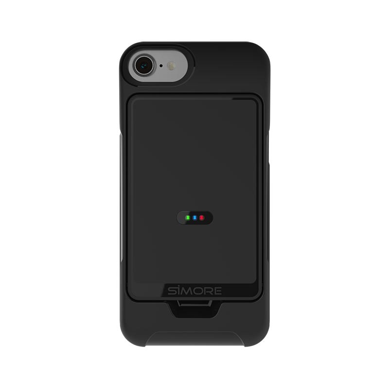 iPhone 8, 7, 6S, 6 doppia sim cover custodia di protezione per E-Clips dual sim attive bluetooth adattatore wifi-router wireless hotspot
