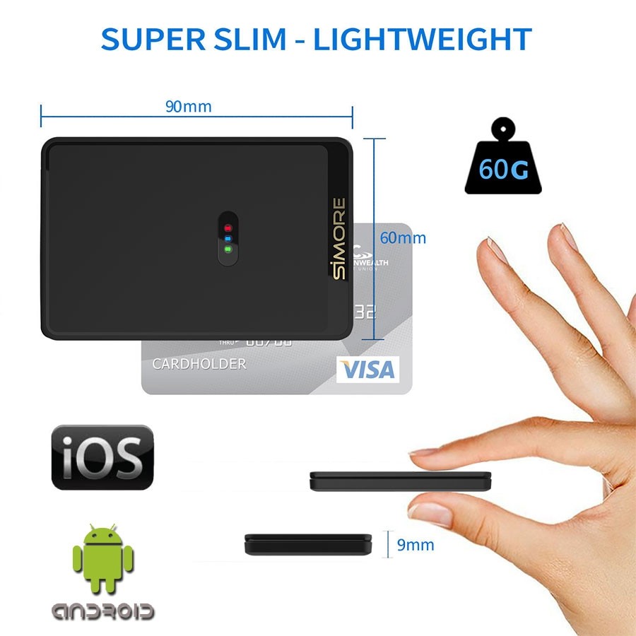 Bluetooth Dual SIM adattatore per Android phones