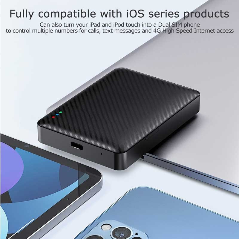 Router hotspot WiFi magnetico wireless 4G compatibile con iPhone, iPad e iPod Touch