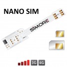 QS-Twin Nano SIM Adattatore doppia scheda SIM per cellulari Nano SIM
