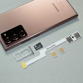 Speed ZX-Twin Galaxy Note20 Ultra Adattatore Dual SIM Android per