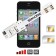 WX-Twin 4-4S Custodia Adattatore Dual SIM per iPhone 4 e 4S