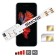 WX-Twin 6S Plus Custodia Adattatore Dual SIM per iPhone 6S Plus