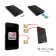 Doppia SIM Bluetooth adattatore per iPhone con 2 o 3 SIM attive e funzione MiFi Wi-Fi router Data internet E-Clips Gold