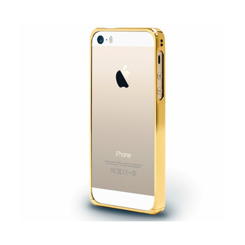 Protective bumper for iPhone SE, 5 and 5S Alloy X Champagne Gold