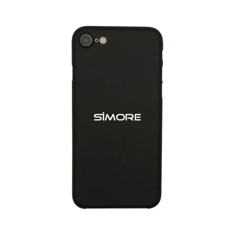 iPhone 7 iPhone 8 Funda de protección negra SIMore