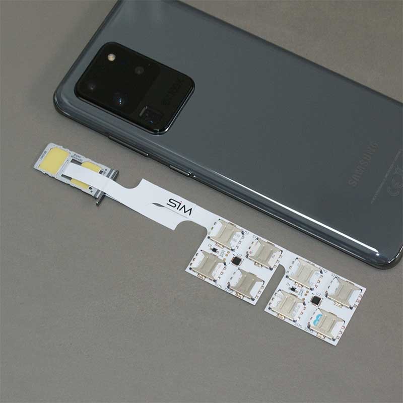 Adaptador Multi Óctuple DUAL SIM para híbrido Doble SIM Android teléfonos