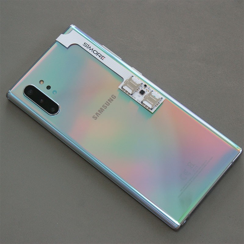 Galaxy Note 10+ dual sim adaptador funda SIMore Speed ZX-Twin Galaxy Note 10+