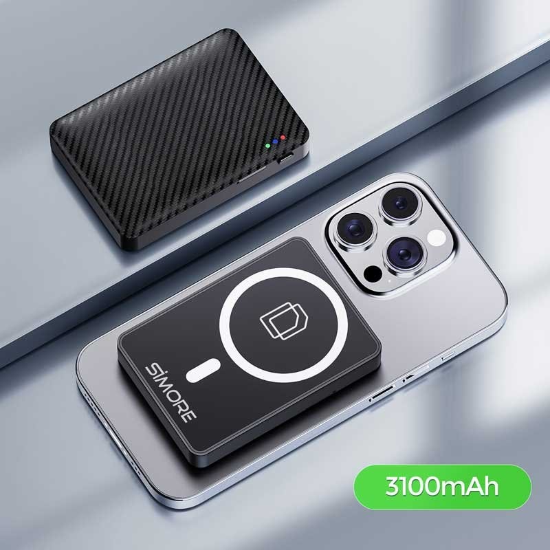 Enrutador hotspot WiFi 4G portátil magnético con función Dual SIM