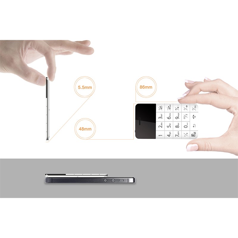 Talkase mini móvil bluetooth para iPhone 6 Plus y 6S Plus