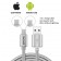 Cable de carga Lightning Apple iPhone iPad y teléfono Micro-USB Android LM cable